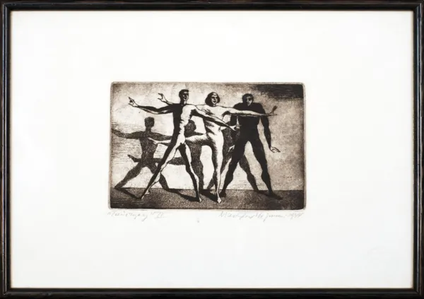 Mieczysław Wejman, Ryc. 2 z cyklu Tańczący, 1944