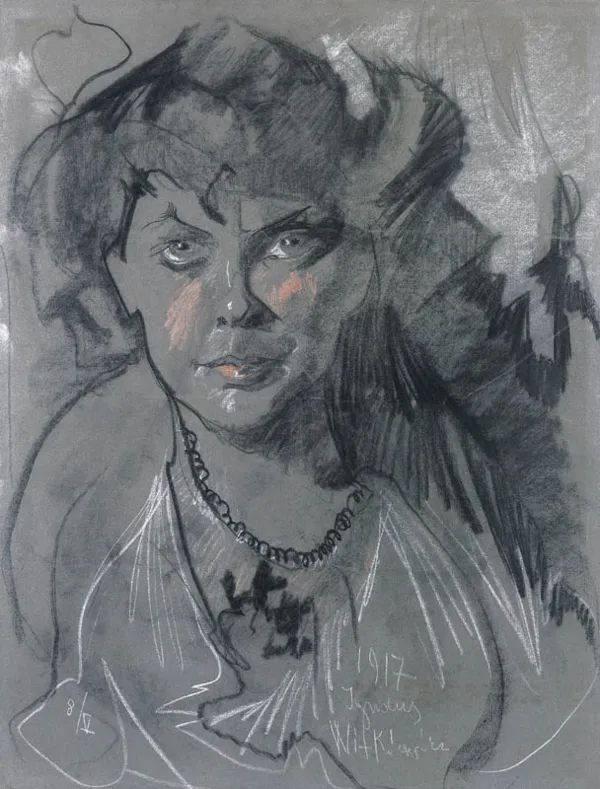 Stanisław Ignacy Witkiewicz, Portret Kobiety, 8 maja 1917