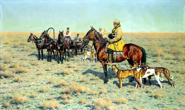 Hugo Ungewitter, Spotkanie w stepie