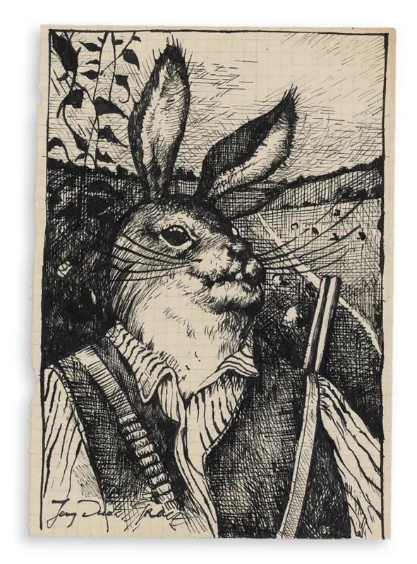 Jerzy Duda Gracz, Zając z dwururką