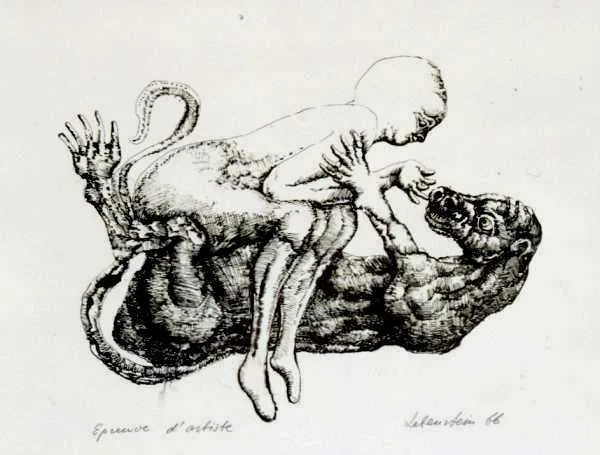 Jan Lebenstein, MOTYW ZWIERZĘCY, 1966