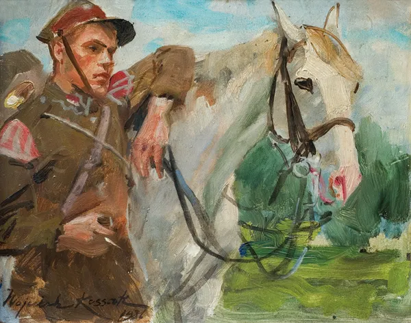 Wojciech Kossak, TRĘBACZ UŁANÓW, 1936