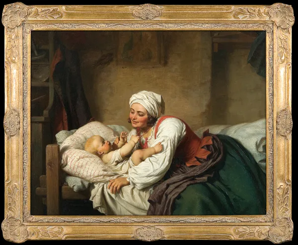 Maksymilian Antoni Piotrowski, Szczęście macierzyńskie, 1847-1857