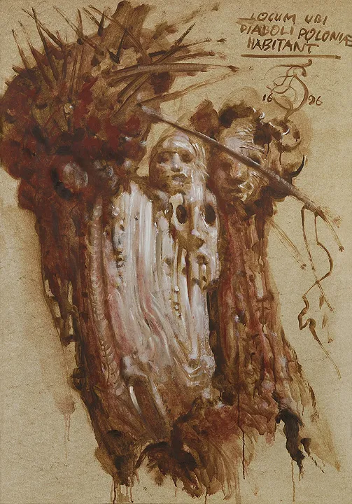 Franciszek Starowieyski, LOCUM UBI DIABOLI POLONIA HABITANT, 1996