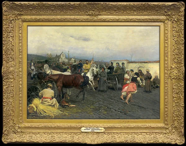 Antoni Piotrowski, NA TARGU, 1883