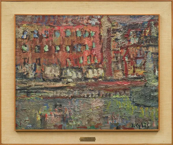 Jan Cybis, STOCZNIA RYBACKA, 1962