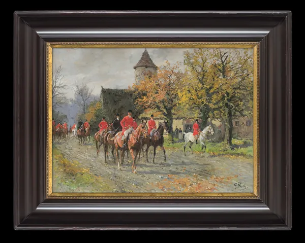 Georg Koch, WYJAZD NA POLOWANIE PAR FORCE