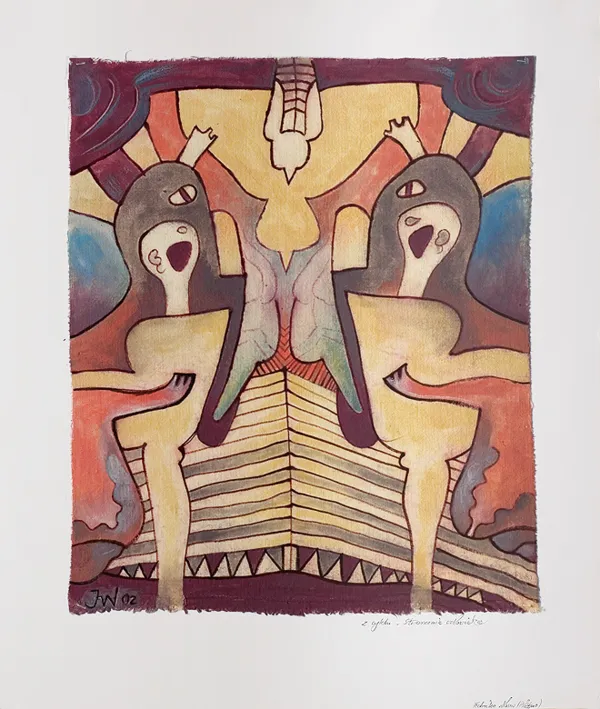 Jacek Walusiak, Z CYKLU STWORZENIE CZŁOWIEKA, 2002