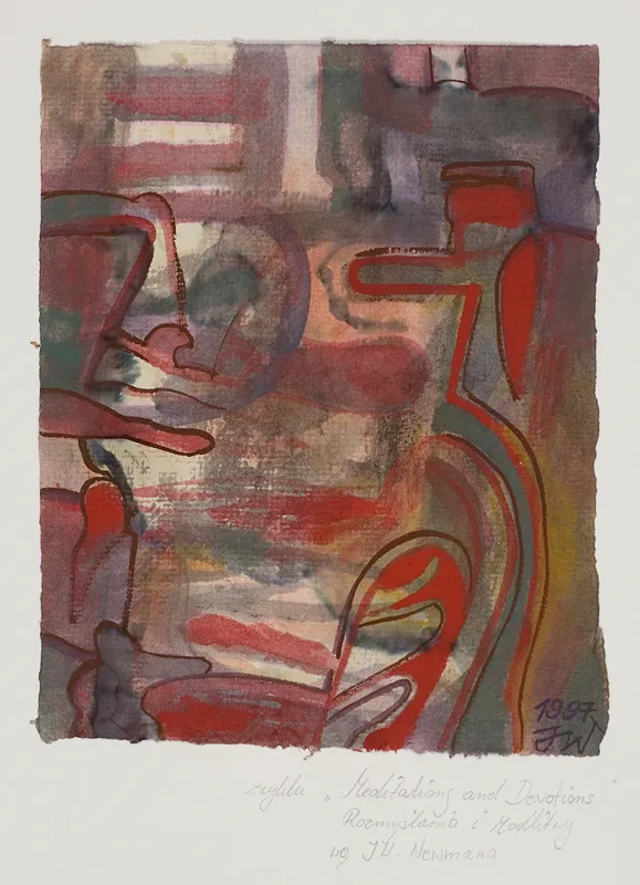 Jacek Walusiak, Z cyklu Rozmyślania i modlitwy J H Newmana, 1997