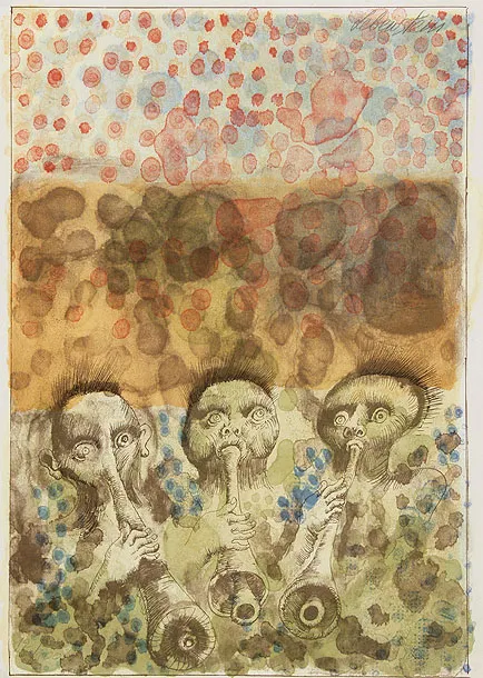 Jan Lebenstein, Trzej trębacze