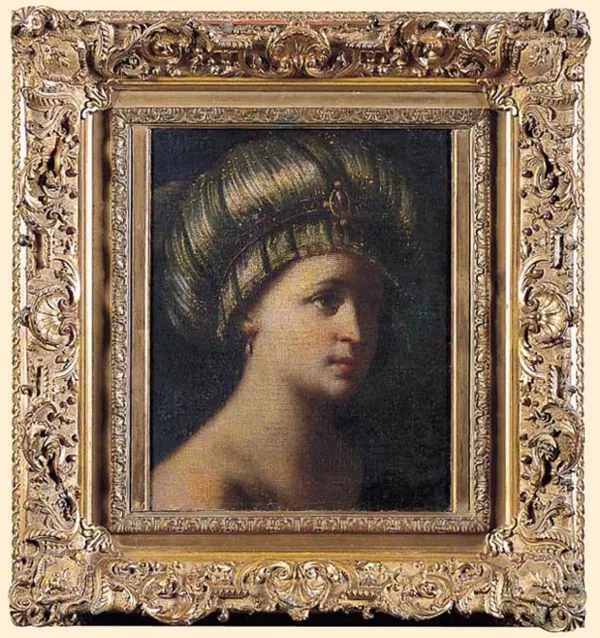 czynny w 1 poł.  XVIII w. Malarz włoski, SYBILLA, 1700-1750