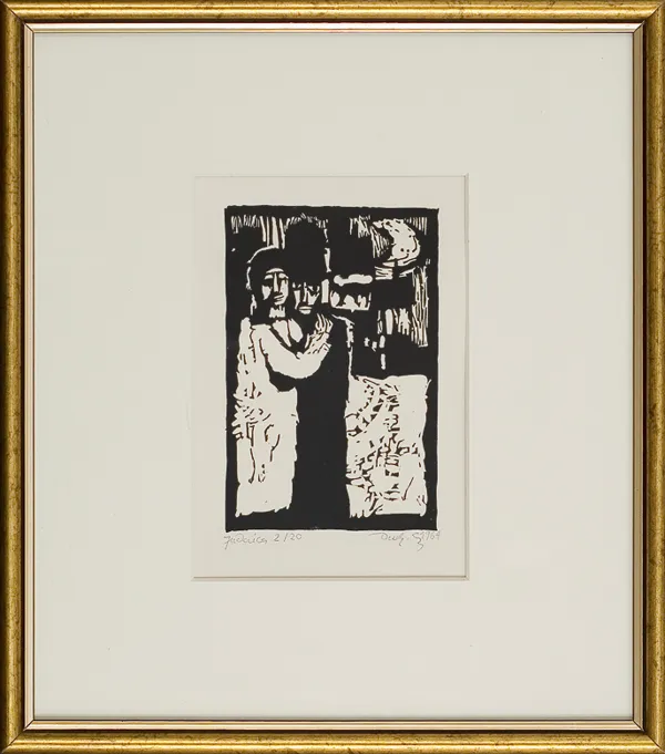 Jerzy Duda Gracz, z cyklu Judaica, 1964