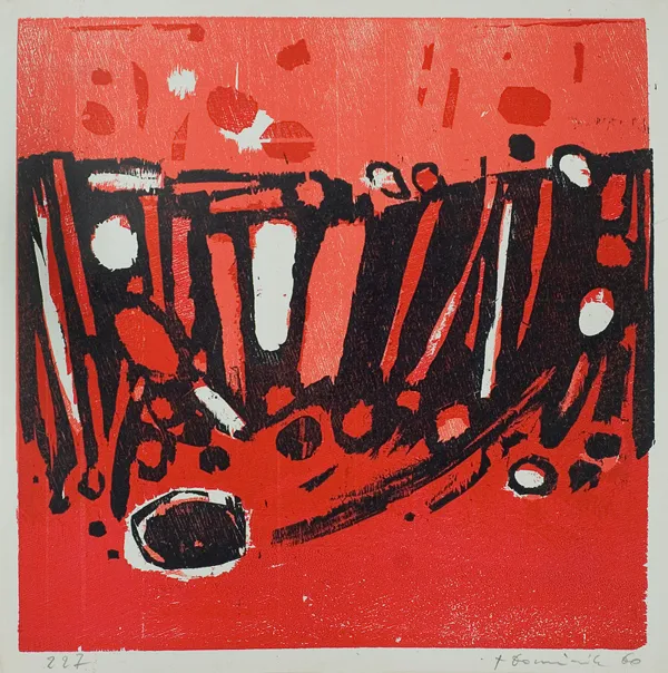 Tadeusz Dominik, Pejzaż, 1960 