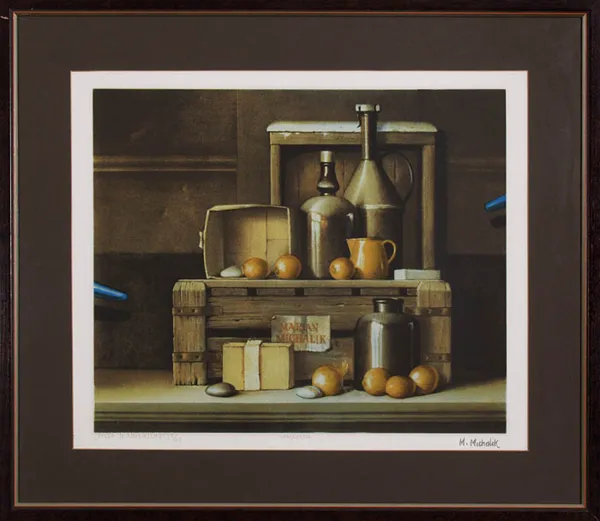 Marian Michalik, Cisza o zmierzchu, według pastelu z ok. 1995