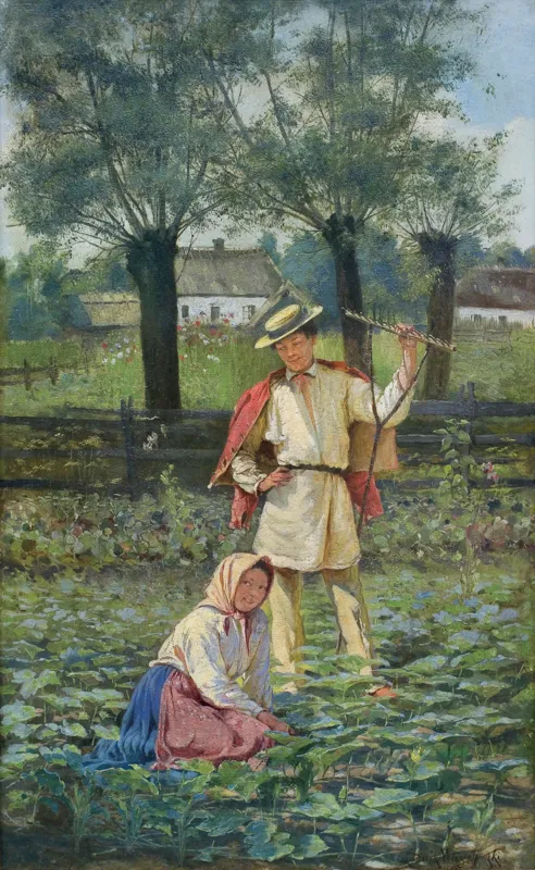 Ludwik Wiesiołowski, W SŁOŃCU, 1890
