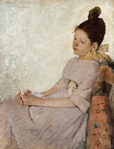 Olga Boznańska, ZADUMANA DZIEWCZYNKA, 1889