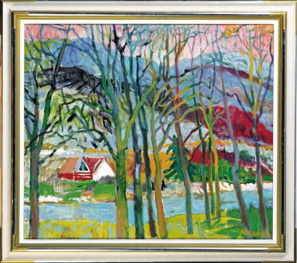 Jan Szancenbach, PEJZAŻ Z HARENDY, 1995