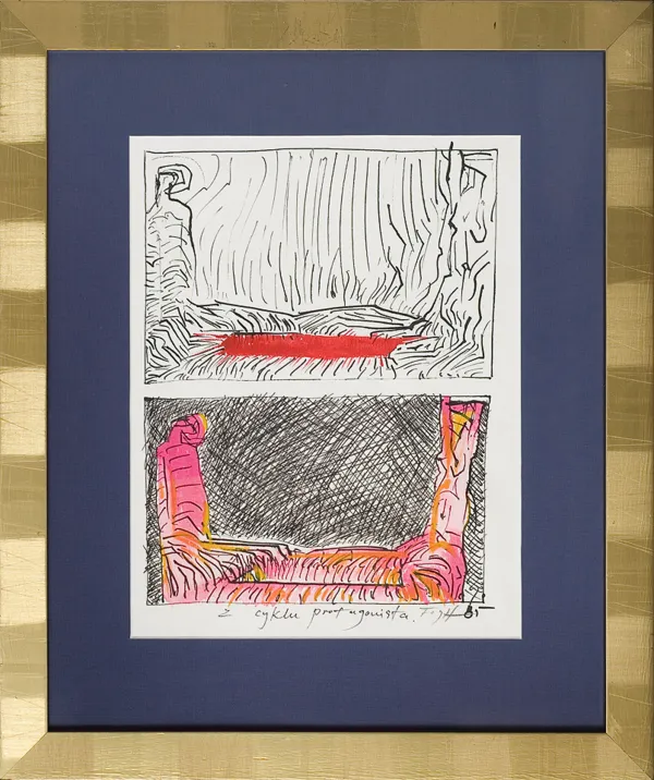 Andrzej Fogtt, z cyklu Protagonista, 1987