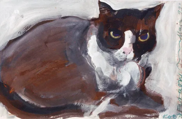 Autor nierozpoznany, Kot Faraon, 1999