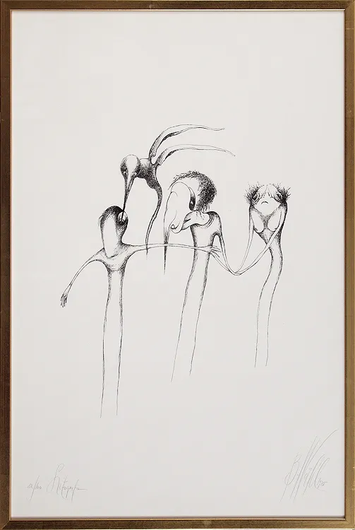 Bożena Wahl, Trzy postacie, 1975