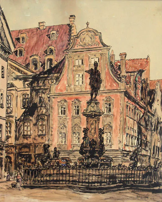 JOHANN SCHMIDT, STARA PRAGA   