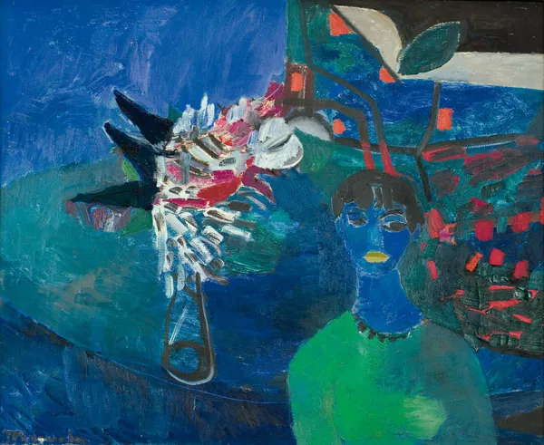 Teresa Pągowska, AUTOPORTRET, ok. 1958