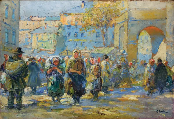 Erno Erb, NA TARGU PRZED RATUSZEM WE LWOWIE