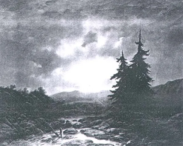 Paul Parmentier, Wieczór w górach