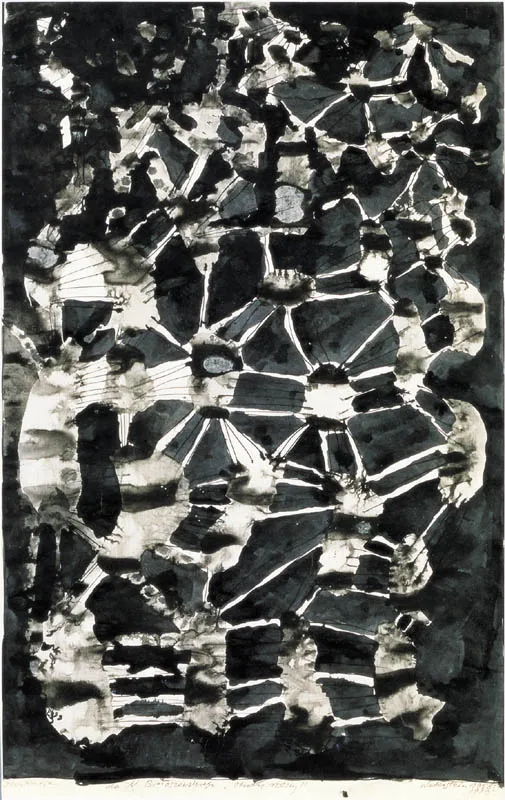 Jan Lebenstein, Il. do "Obrotów rzeczy"  Białoszewskiego, ok. 195