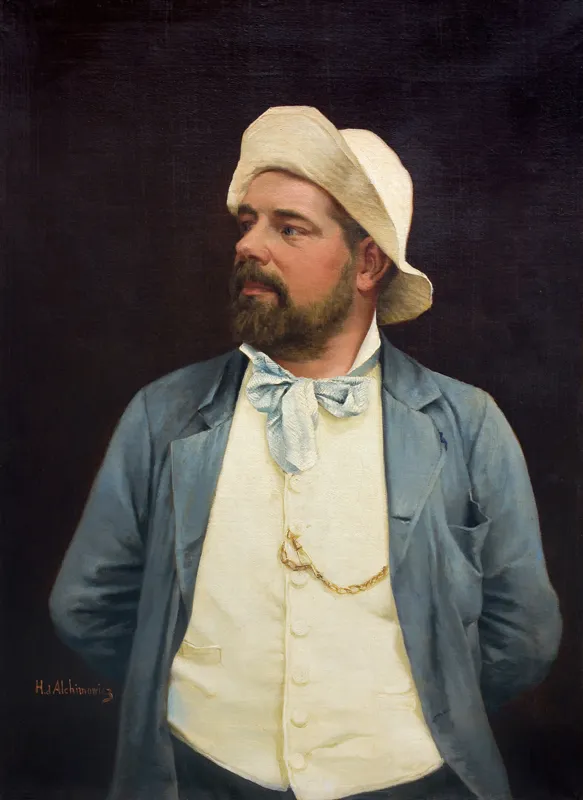 Hiacynt Alchimowicz, PORTRET MALARZA