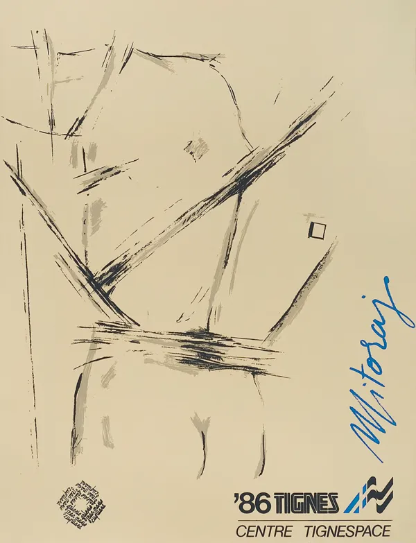 Igor Mitoraj, Plakat według rysunku Igora Mitoraja, 1986