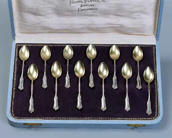 Autor nierozpoznany, Łyżeczki do mokki - 12 szt