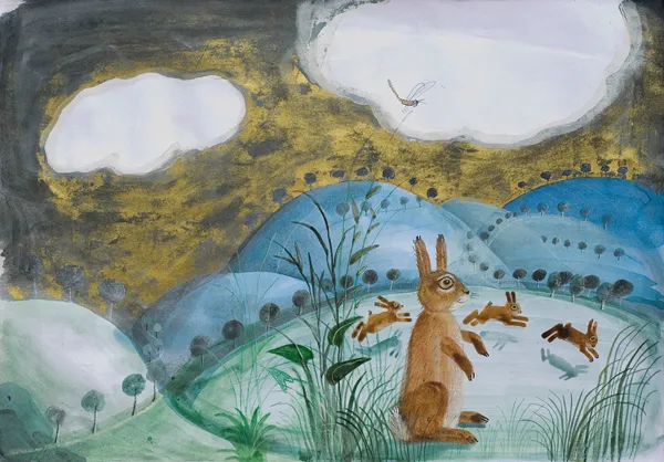 Józef Wilkoń, Zające