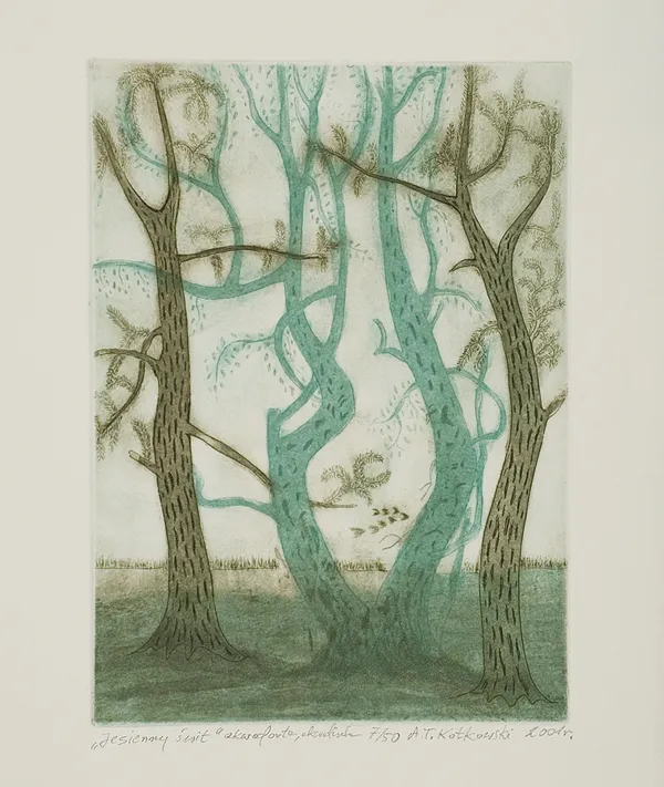 Andrzej Tadeusz  Kotkowski, Jesienny świt, 2001