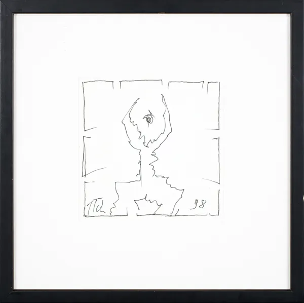 Jerzy Tchórzewski, Postać w geście oranta, 1998