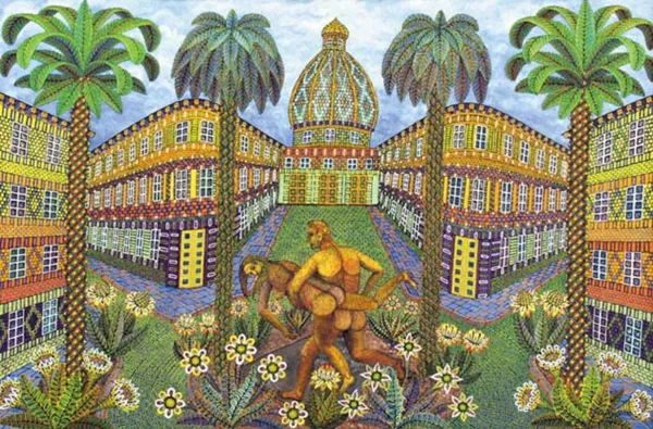 Jan Płaskociński, Bez tytułu (Adam i Ewa), 1979