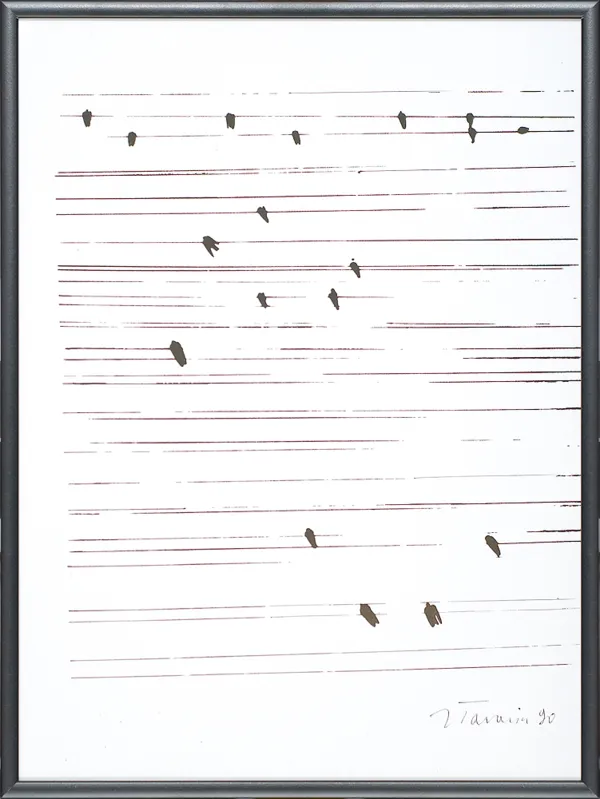 Jan Tarasin, Ptaki, 1990