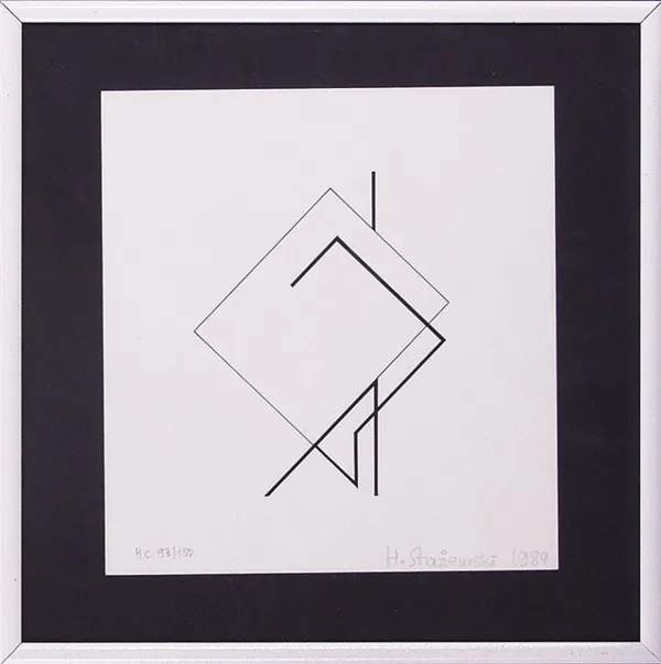 Henryk Stażewski, Kompozycja geometryczna, 1984