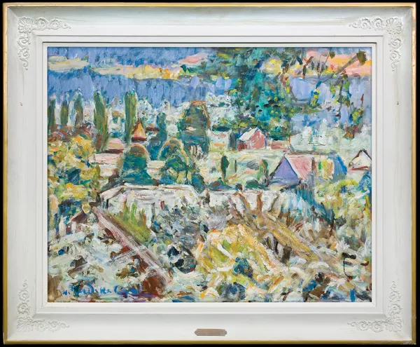 Hanna Rudzka-Cybisowa, PEJZAŻ Z LANCKORONY, ok. 1965