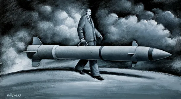 Rafał Olbiński, THE NEW YORK TIMES, 1985