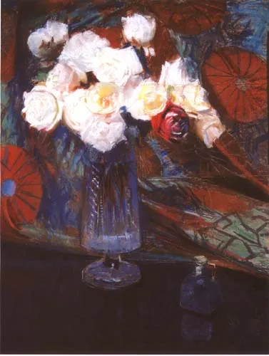 Leon Wyczółkowski, Róże w krysztale