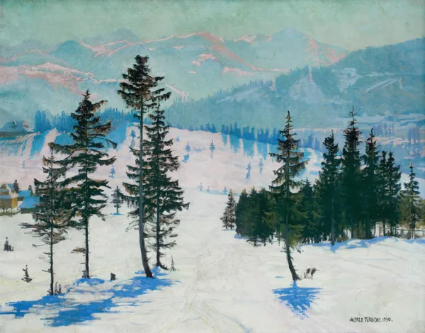Alfred Terlecki, ZIMA W TATRACH, 1930