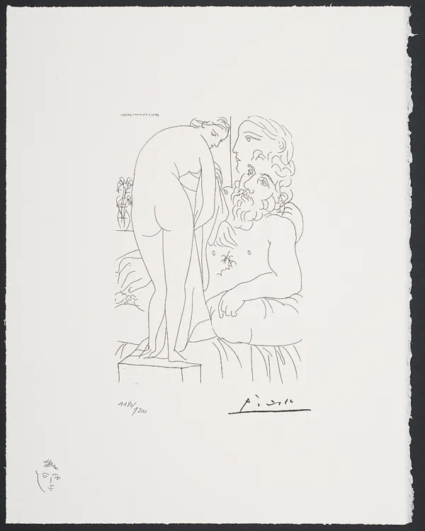 Pablo Picasso, Modelka, 1933-1973