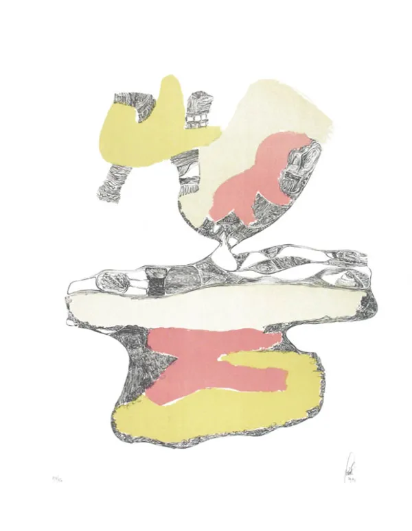 Hans Fischli, Spuren auf weissem Grund 3, 1934