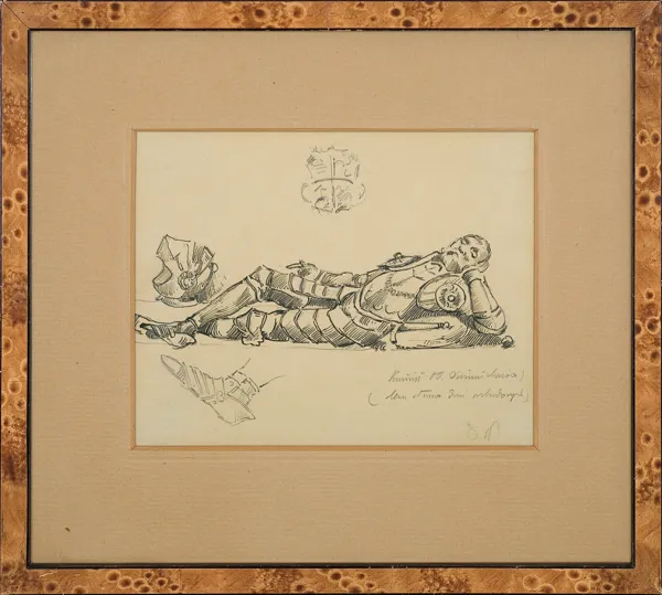 Stanisław Wyspiański, STUDIUM RZEŹBY RENESANSOWEJ, 1887