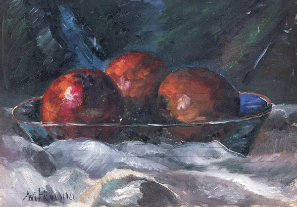 Romuald Kamil  Witkowski, Martwa natura - owoce, ok. 1910