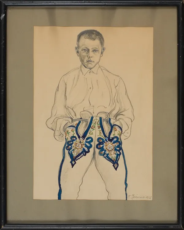 Franciszek Jaźwiecki, Młody góral. Pastuszek, 1938