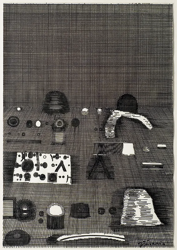 Jan Tarasin, WYLĘGARNIA PRZEDMIOTÓW, 1992