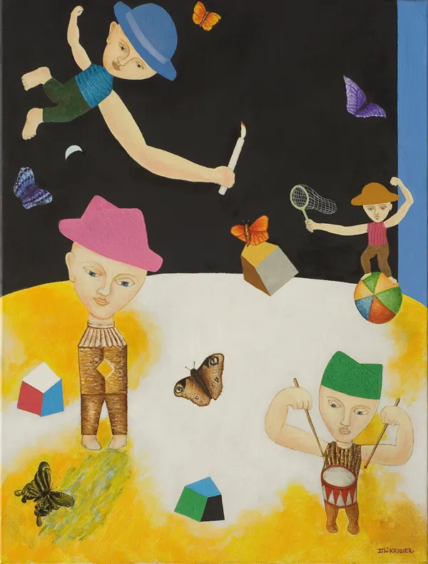 Zbigniew  Krygier, Zabawa nocą, 2012