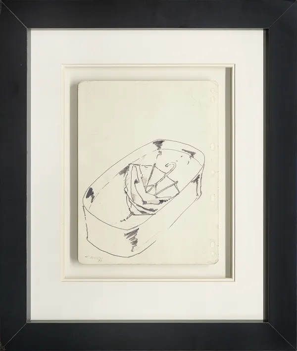 Tadeusz Kantor, Kompozycja z parasolem, 1970